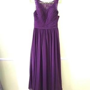 AZAZIE Bridesmaid Dress Grape Size 6